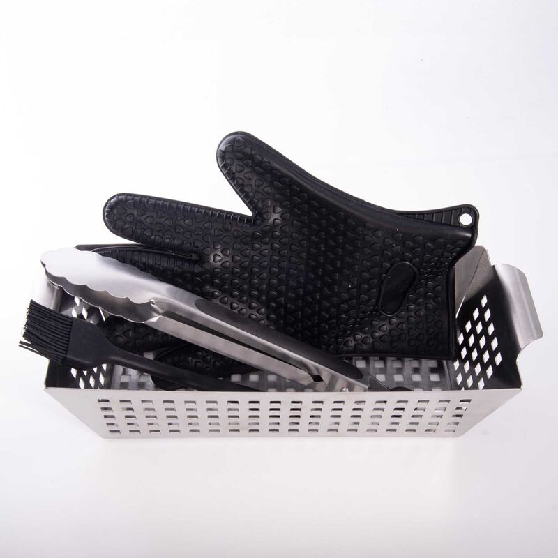 Maverick BBQ Grill Basket Set-4Pc Set image number 3